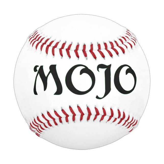 Mojo white baseball (Front)