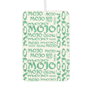 Mojo white car air freshener