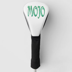 Mojo white golf driver cover