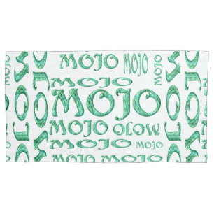 Mojo white king pillowcase