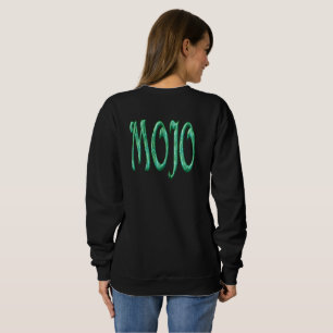 Mojo women black sweatshirt back