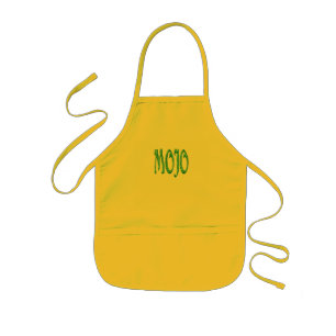 Mojo yellow kids chef apron