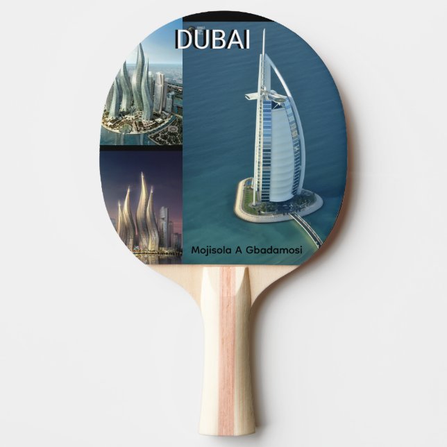 Mojosola A Gbadamosi Ping Pong Paddle (Front)