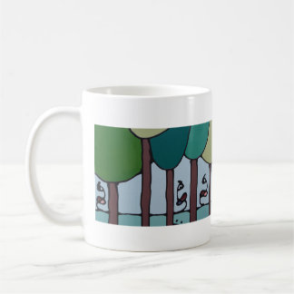 Mok — Ducks between the trees Coffee Mug