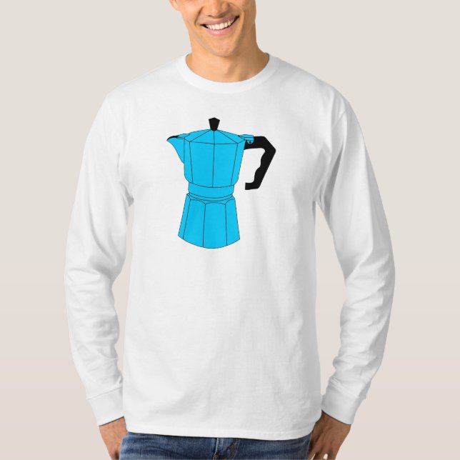 Moka Espresso Coffee Pot T-Shirt (Front)