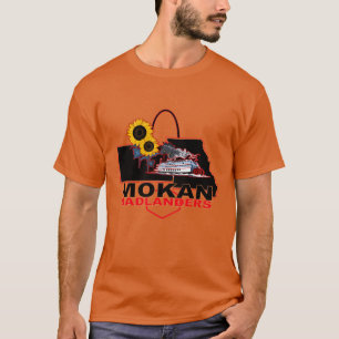 MOKAN Badlanders Centered Dark Color Mens T-Shirt