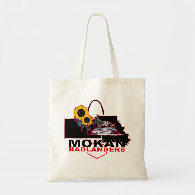 MOKAN Badlanders Tote Bag (Front)