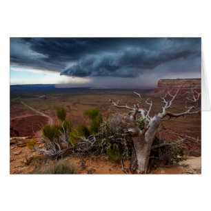 Moki Dugway Thunderstorm - Southern Utah