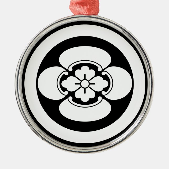 Mokko in a circle metal tree decoration (Front)