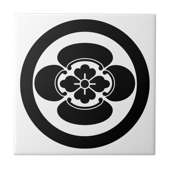 Mokko in a circle tile (Front)