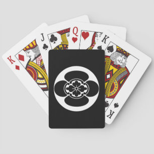 Mokko in rice cake bicycle playing cards