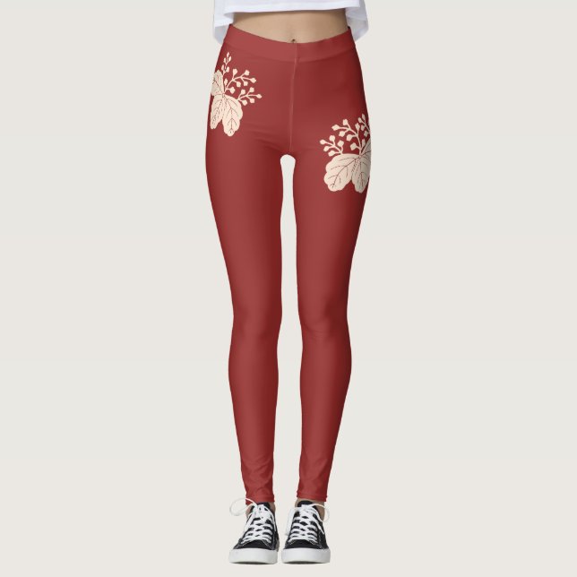 Mokkoukirimonhirasya-Jinbaori Leggings (Front)