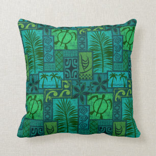 Moku Malihini blue Cushion
