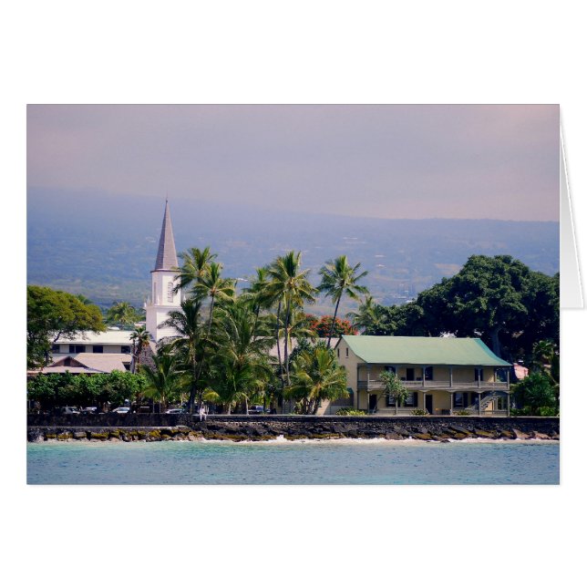 Mokuaikaua Church, Hulihee Palace, Kailua-Kona, (Front Horizontal)