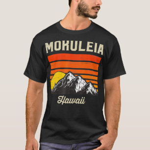 Mokuleia Hawaii Retro Hawaiian Island T-Shirt