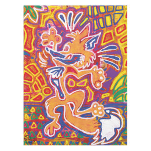 Mola Illustration2 Tablecloth