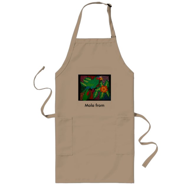 mola, Mola from Panama Long Apron (Front)