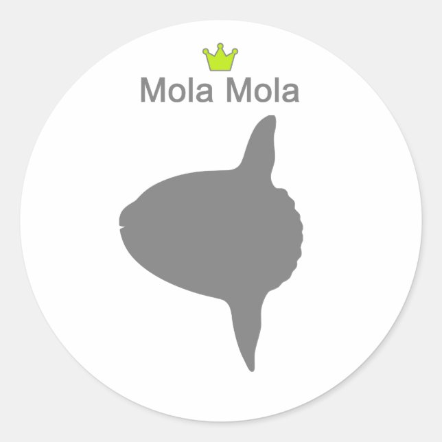 Mola Mola g5 Classic Round Sticker (Front)