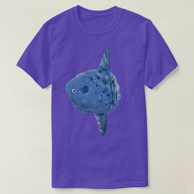 Mola Mola Sunfish T-Shirt (Design Front)