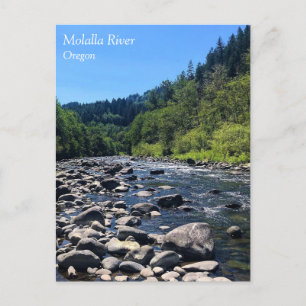 Molalla River, OR Postcard
