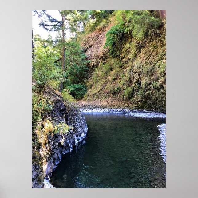 Molalla River, OR Poster (Front)