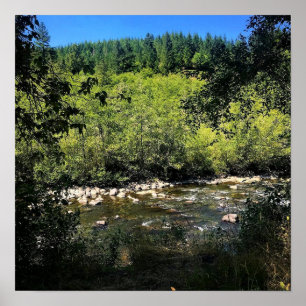 Molalla River, OR Poster