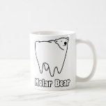 Molar Bear Polar Tooth Bear Coffee Mug<br><div class="desc"></div>