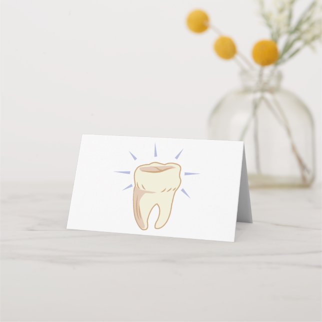 Molar Tooth Place Card (Front)