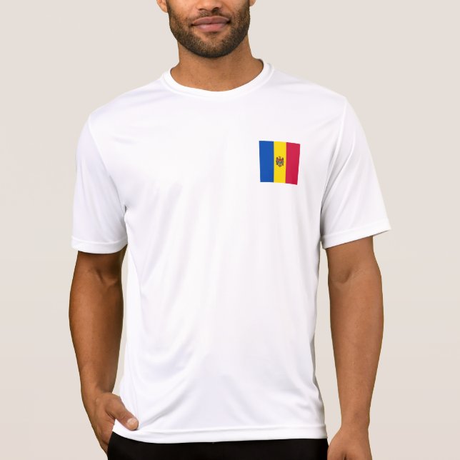 Moldavia flag T-Shirt (Front)