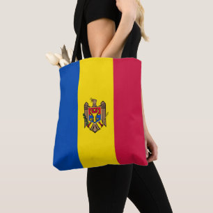 Moldavia flag tote bag