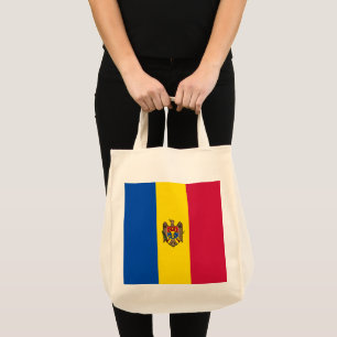 Moldavia flag tote bag