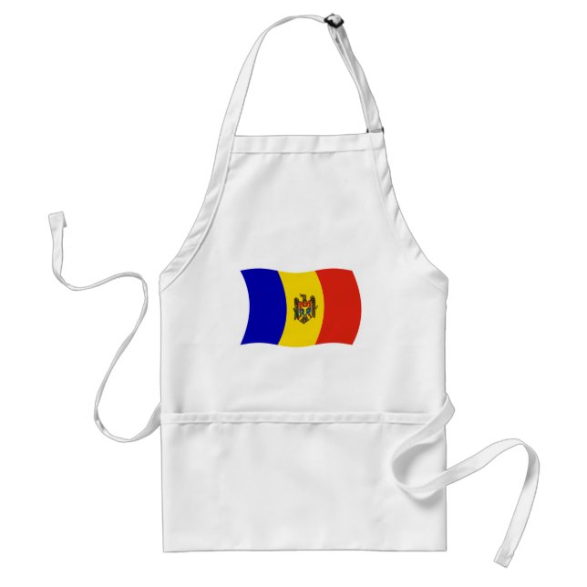 Moldova Flag Apron (Front)