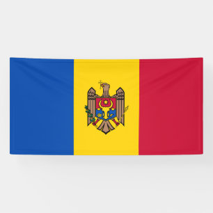 Moldova Flag Banner