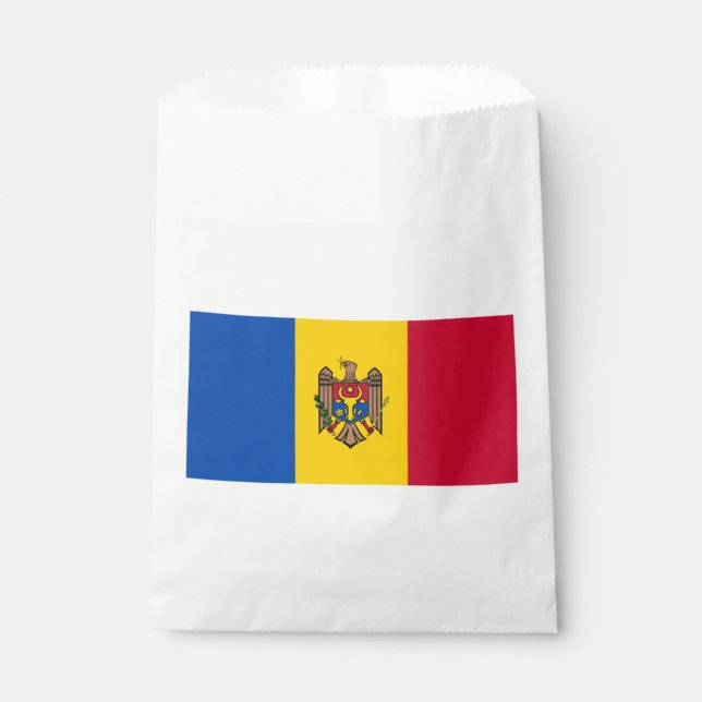 Moldova Flag Favour Bags (Front)