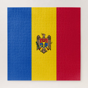 Moldova Flag Jigsaw Puzzle