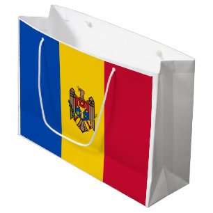 Moldova Flag Large Gift Bag