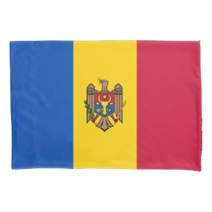 Moldova Flag Pillowcase