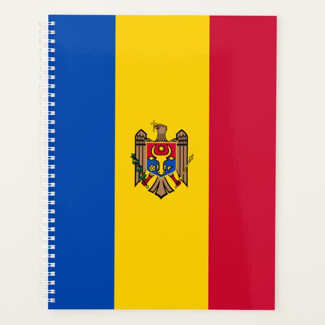Moldova Flag Planner (Front)