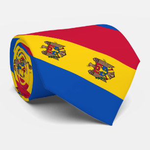 Moldova Flag Tie