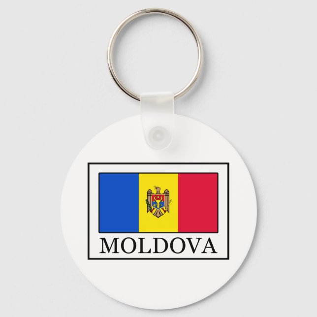 Moldova Key Ring (Front)