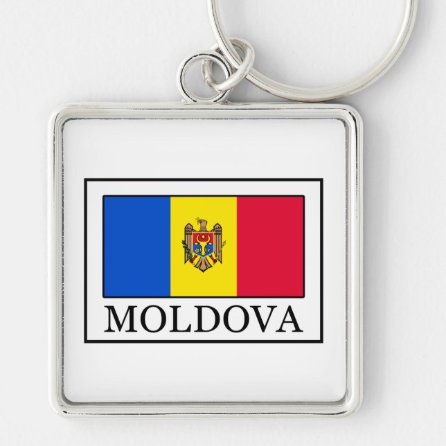Moldova Key Ring (Front)