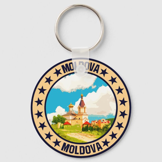 Moldova                                            key ring (Front)