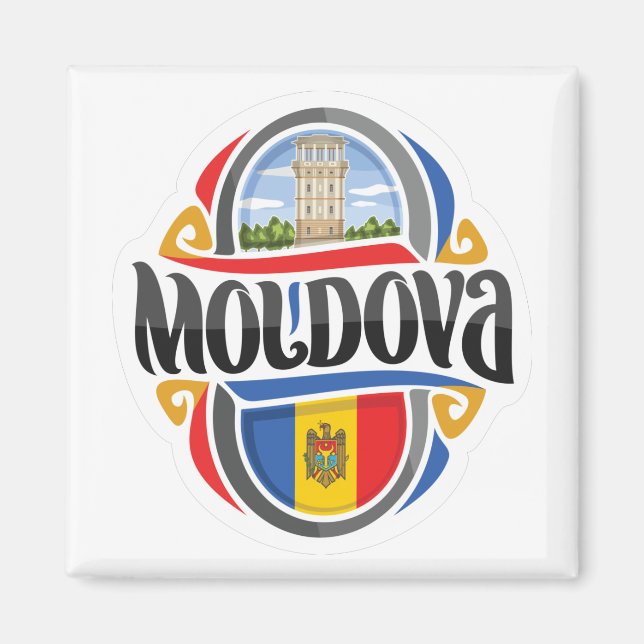 Moldova Magnet (Front)