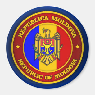 Moldova Medallion Magnet
