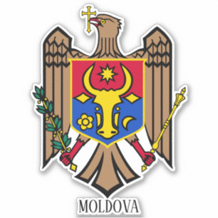 Moldova National Coat Of Arms Patriotic