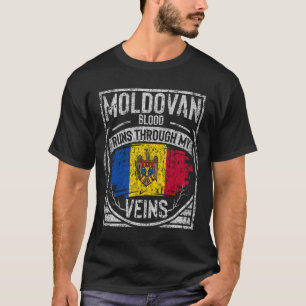 Moldovan Blood Runs Through My Veins T-Shirt