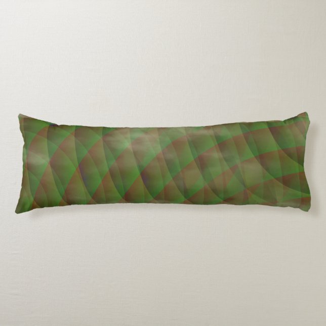 Moldy Interference by Kenneth Yoncich Body Cushion (Front)