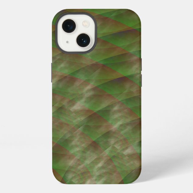Moldy Interference by Kenneth Yoncich iPhone Case (Back)