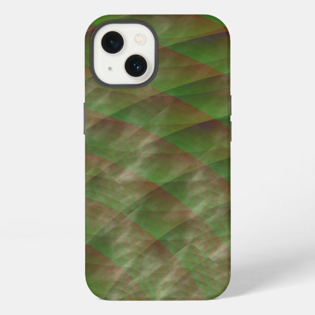 Moldy Interference by Kenneth Yoncich iPhone Case (Back)