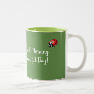 Mole and Butterfly good morning Mug